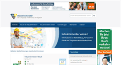 Desktop Screenshot of industriemeister.info